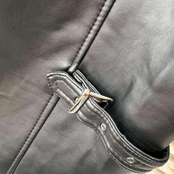 ** HOST PICK "" E.G.O. EMPORIO COLLECTION MENS FAUX LEATHER 3/4 LENGTH NWT - Picture 15 of 15